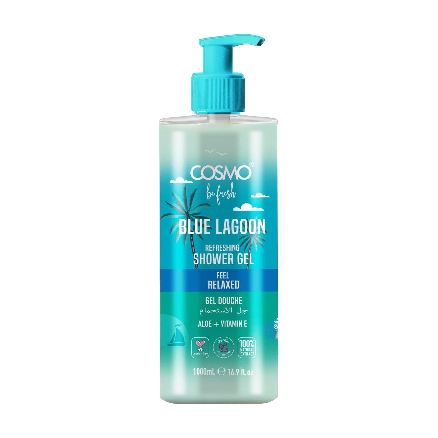 Be Fresh Blue Lagoon Shower Gel